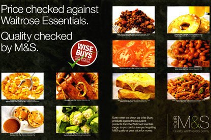 M&S... ad campaign