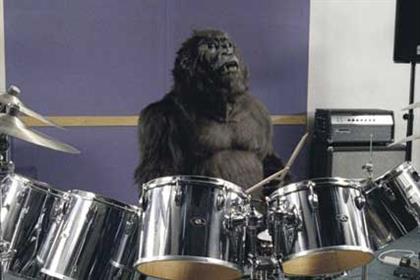 Cadbury 'gorilla': the ad was included in the study