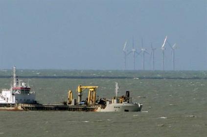 Repower 5m turbines in use at the Belgian Thornton Bank wind farm