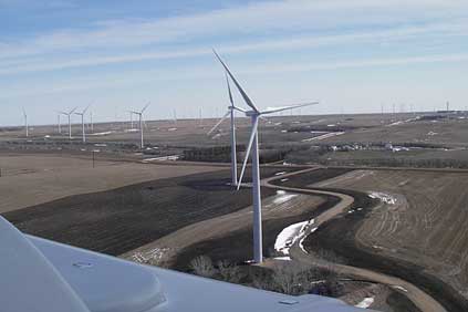Google has invested in the 120MW Ashtabula II wind farm in North Dakota