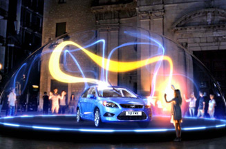 Ford promotes Focus with interactive plasma ball