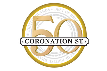 Coronation Street: 50th anniversary logo by BD Network
