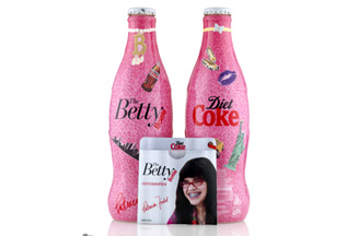 Diet Coke's Ugly Betty bottle