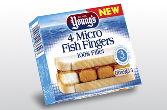 Young's launches microwaveable fish fingers
