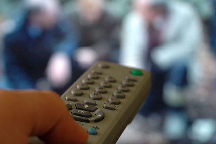 Commercial TV viewing on the up