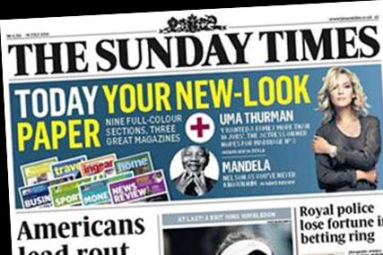 The Sunday Times: delisted by Asda