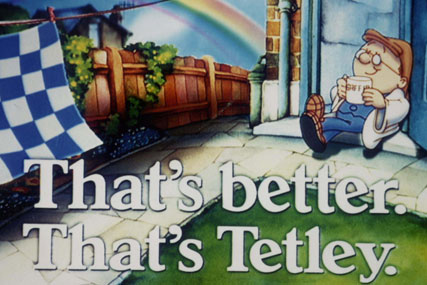 Tetley: brings back the tea folk