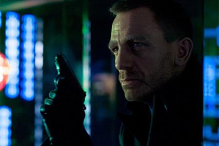 Daniel Craig: pictured in latest James Bond film Skyfall