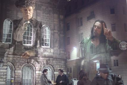 YouView: popular TV characters feature in multimedia ad campaign