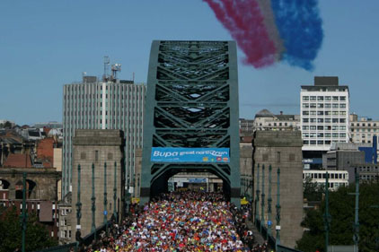 Great North Run: one of the Great Run Series