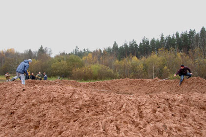 Fake crater: Tele2's meteorite hoax