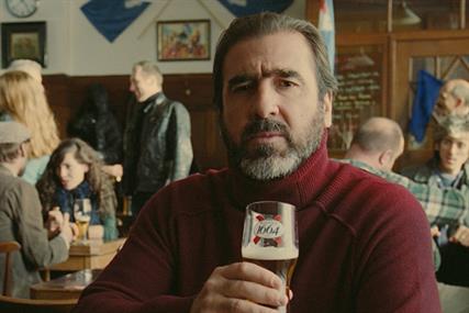 Eric Cantona: stars in Kronenbourg 1664 ad