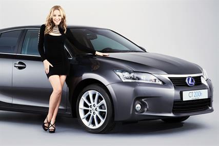 Kylie Minogue: fronts Lexus ad campaign