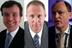 Caught out: Tim Collins, David Wilson and David Richmond Caught out: Tim Collins, David Wilson and David Richmond