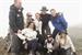 Comic Relief: celebrities take part in Red Nose Climb