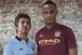 Noel Gallagher and Manchester City's Kompany unveil new Umbro kits