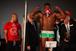 Paddy Power: Dereck Chisora dons the brand's pants for weigh-in