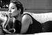 Angelina Jolie: models for US brand St John in 2010