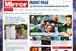 Daily Mirror: the newspaper's website