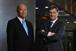 Top men: Dentsu president and CEO Tadashi Ishii and Aegis chief executive Jerry Buhlmann