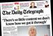 Daily Telegraph: circulation droppedl below 600,00 in November