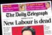 The Daily Telegraph declares 'new Labour dead'