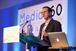 Jon O'Donnell, group commercial director at the Evening Standard, Independent, i, Independent on Sunday on stage at Media 360