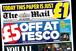 Mail on Sunday: one of several papers to discount its cover price
