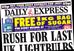 The Daily Express: offers a free bag of sugar