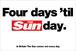 The Sun: rolls out Sunday paper press ads