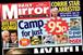 Daily Mirror: camp for 95p offer