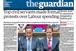 Guardian: free newspaper sampling in London