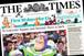 Disney Pixar's Toy Story 3 on The Times' front page