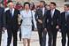 Princess Anne carries the Olympic Torch
