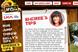 McCain: games promotion with Sheree Murphy