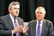 Wales secretary of state Peter Hain (right) with UK prime minister Gordon Brown Wales secretary of state Peter Hain (right) with UK prime minister Gordon Brown