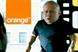 Orange 'verne troyer gold spot' by Mother London