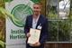 Jez Stamp - winner of the Young Horticulturist of the Year 2013 - image: IoH