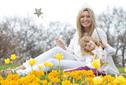 Tina Hobley and son Orson