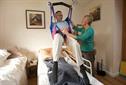 Carer supported by disablity charity the Papworth Trust
