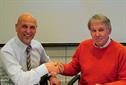 Andy Foote [l] with Jeremy Payne