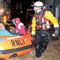 RNLI crew at work in Cockermouth