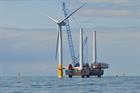Under construction: Large projects such as Dogger Bank are part of UK strategy