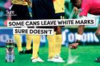 Sure runs tactical ad playing on World Cup referees' white spray