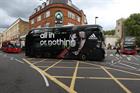 Adidas takes over London buses for World Cup campaign