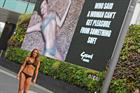 Sophie Anderton turns clock back with Gossard poster campaign
