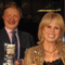 James Partridge of Changing Faces and Joanna Lumley
