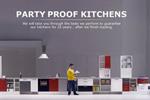 Ikea 'party proof kitchens' by Mother