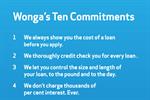 Wonga issues Ten Commitments as Church faces charges of hypocrisy