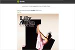 Spotify reprimanded over 'F you' Lily Allen recommendation